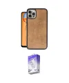 ieg™ iPhone 14 Pro Max Kılıf Kıvılcım Işık Serisi - Siyah Bilvis 5in1 3D Magic Cam Ekran Koruyucu