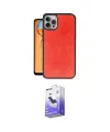 ieg™ iPhone 14 Pro Max Kılıf Kıvılcım Işık Serisi - Siyah Bilvis 5in1 5D Magic Hayalet Cam Ekran Koruyucu