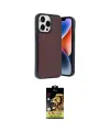 ieg™ iPhone 14 Pro Max Kılıf Kıvılcım Işık Serisi - Siyah Buffer Cam Ekran Koruyucu