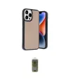 ieg™ iPhone 14 Pro Max Kılıf Kıvılcım Işık Serisi - Siyah Joko Magic 5D Hayalet Cam
