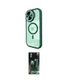 ieg™ iPhone 14 Pro Max Kılıf Kıvılcım Modern Koleksiyonu - Şeffaf 360 Full Body Arka Koruyucu