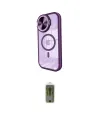 ieg™ iPhone 14 Pro Max Kılıf Kıvılcım Modern Koleksiyonu - Siyah Joko Magic 5D Hayalet Cam