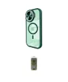 ieg™ iPhone 14 Pro Max Kılıf Kıvılcım Modern Koleksiyonu - Siyah Joko Magic 5D Hayalet Cam