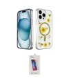 ieg™ iPhone 14 Pro Max Kılıf Kozmos Doku - Siyah Joko 5D Cam