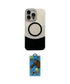 ieg™ iPhone 14 Pro Max Kılıf Kozmos Form Özel Seri - Siyah 18D Cam Ekran Koruyucu
