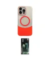 ieg™ iPhone 14 Pro Max Kılıf Kozmos Form Özel Seri - Siyah 360 Mat Full Body Arka Koruyucu