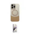ieg™ iPhone 14 Pro Max Kılıf Kozmos Form Özel Seri - Siyah Bilvis 3D Mat Cam Ekran Koruyucu
