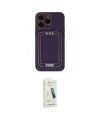 ieg™ iPhone 14 Pro Max Kılıf Kozmos Minimal Prime - Şeffaf Pasifik Cam Ekran Koruyucu