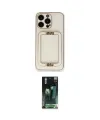 ieg™ iPhone 14 Pro Max Kılıf Kozmos Minimal Prime - Siyah 360 Mat Full Body Arka Koruyucu