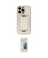 ieg™ iPhone 14 Pro Max Kılıf Kozmos Minimal Prime - Siyah 6D Mat Seramik Hayalet Nano Ekran Koruyucu