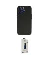 ieg™ iPhone 14 Pro Max Kılıf Kozmos Yansıma Özel Seri - Siyah Bilvis Hayalet Cam Ekran Koruyucu