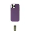 ieg™ iPhone 14 Pro Max Kılıf Kutup Doku Koleksiyonu - Siyah Joko Magic 5D Hayalet Cam