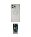 ieg™ iPhone 14 Pro Max Kılıf Kutup Klasik - Şeffaf 360 Full Body Arka Koruyucu