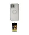 ieg™ iPhone 14 Pro Max Kılıf Kutup Klasik - Siyah Buffer Cam Ekran Koruyucu
