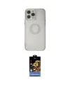 ieg™ iPhone 14 Pro Max Kılıf Kutup Klasik - Siyah Buffer Hayalet Cam Ekran Koruyucu