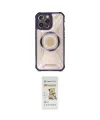 ieg™ iPhone 14 Pro Max Kılıf Kutup Modern - Siyah Mat Seramik Nano Ekran Koruyucu