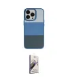 ieg™ iPhone 14 Pro Max Kılıf Kutup Özel Seri - Siyah Bilvis 3D Mat Cam Ekran Koruyucu
