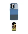 ieg™ iPhone 14 Pro Max Kılıf Kutup Özel Seri - Siyah Buffer Cam Ekran Koruyucu