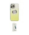 ieg™ iPhone 14 Pro Max Kılıf Kutup Yansıma Özel Seri - Şeffaf Pasifik Cam Ekran Koruyucu