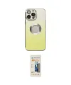 ieg™ iPhone 14 Pro Max Kılıf Kutup Yansıma Özel Seri - Siyah 6D Mat Seramik Hayalet Nano Ekran Koruyucu