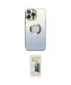 ieg™ iPhone 14 Pro Max Kılıf Kutup Yansıma Özel Seri - Siyah 6D Mat Seramik Hayalet Nano Ekran Koruyucu