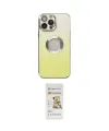 ieg™ iPhone 14 Pro Max Kılıf Kutup Yansıma Özel Seri - Siyah Mat Seramik Nano Ekran Koruyucu