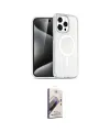 ieg™ iPhone 14 Pro Max Kılıf Nova Asil Prime - Siyah Bilvis 3D Mat Cam Ekran Koruyucu
