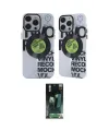 ieg™ iPhone 14 Pro Max Kılıf Nova Doku Koleksiyonu - Şeffaf 360 Full Body Arka Koruyucu
