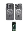 ieg™ iPhone 14 Pro Max Kılıf Nova Doku Koleksiyonu - Şeffaf 360 Full Body Arka Koruyucu
