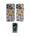 ieg™ iPhone 14 Pro Max Kılıf Nova Doku Koleksiyonu - Şeffaf 360 Full Body Arka Koruyucu
