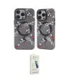 ieg™ iPhone 14 Pro Max Kılıf Nova Doku Koleksiyonu - Şeffaf Pasifik Cam Ekran Koruyucu