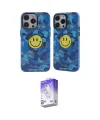 ieg™ iPhone 14 Pro Max Kılıf Nova Doku Koleksiyonu - Siyah Bilvis 5in1 3D Magic Cam Ekran Koruyucu