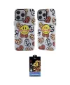 ieg™ iPhone 14 Pro Max Kılıf Nova Doku Koleksiyonu - Siyah Buffer Hayalet Cam Ekran Koruyucu