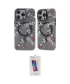 ieg™ iPhone 14 Pro Max Kılıf Nova Doku Koleksiyonu - Siyah Joko 5D Cam