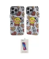 ieg™ iPhone 14 Pro Max Kılıf Nova Doku Koleksiyonu - Siyah Joko 5D Cam