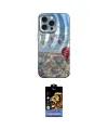 ieg™ iPhone 14 Pro Max Kılıf Nova Doku Prime - Siyah Buffer Hayalet Cam Ekran Koruyucu