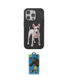 ieg™ iPhone 14 Pro Max Kılıf Nova Form Koleksiyonu - Siyah 18D Cam Ekran Koruyucu