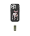 ieg™ iPhone 14 Pro Max Kılıf Nova Form Koleksiyonu - Siyah Joko Magic 5D Hayalet Cam