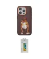 ieg™ iPhone 14 Pro Max Kılıf Nova Form Koleksiyonu - Siyah Polymer Nano Ekran Koruyucu