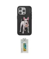 ieg™ iPhone 14 Pro Max Kılıf Nova Form Koleksiyonu - Siyah Polymer Nano Ekran Koruyucu