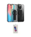 ieg™ iPhone 14 Pro Max Kılıf Nova Işık Koleksiyonu - Siyah Joko 5D Cam