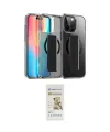 ieg™ iPhone 14 Pro Max Kılıf Nova Işık Koleksiyonu - Siyah Mat Seramik Nano Ekran Koruyucu