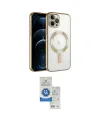 ieg™ iPhone 14 Pro Max Kılıf Nova Işık Özel Seri - Şeffaf Royal Nano Ekran Koruyucu