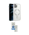 ieg™ iPhone 14 Pro Max Kılıf Nova Işık Özel Seri - Şeffaf Royal Nano Ekran Koruyucu