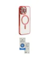 ieg™ iPhone 14 Pro Max Kılıf Nova Işık Özel Seri - Şeffaf Royal Nano Ekran Koruyucu