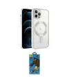 ieg™ iPhone 14 Pro Max Kılıf Nova Işık Özel Seri - Siyah 18D Cam Ekran Koruyucu