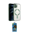 ieg™ iPhone 14 Pro Max Kılıf Nova Işık Özel Seri - Siyah 18D Cam Ekran Koruyucu