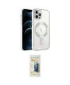 ieg™ iPhone 14 Pro Max Kılıf Nova Işık Özel Seri - Siyah 6D Mat Seramik Hayalet Nano Ekran Koruyucu