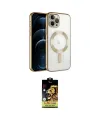 ieg™ iPhone 14 Pro Max Kılıf Nova Işık Özel Seri - Siyah Buffer Cam Ekran Koruyucu