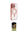 ieg™ iPhone 14 Pro Max Kılıf Nova Işık Özel Seri - Siyah Buffer Cam Ekran Koruyucu